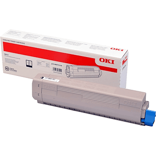 OKI C813 Negro Cartucho de Toner Original - 46471116