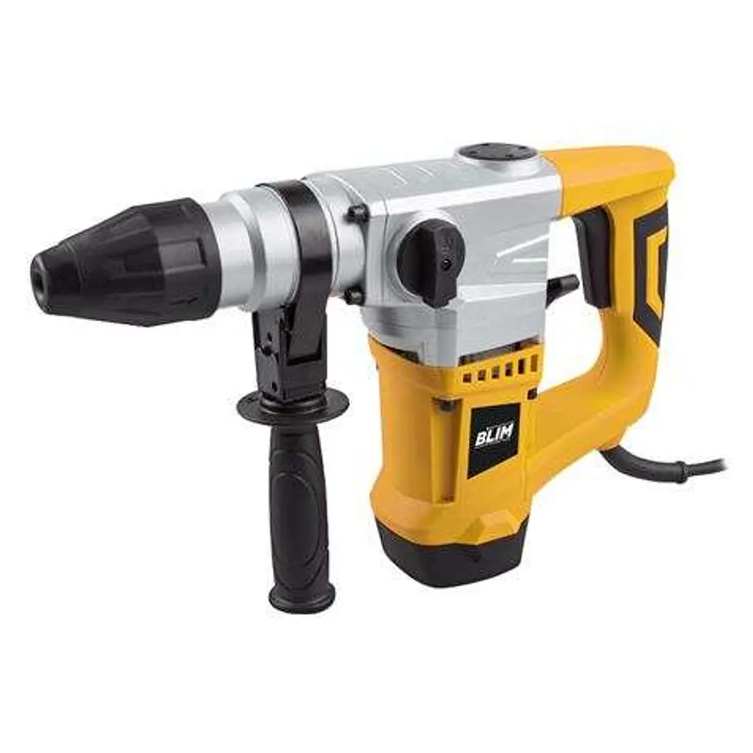 Blim Martillo SDS-PLUS - Potencia 1010W - Potencia del Impacto 5.2J - 4200 Impactos por Minuto - 820rpm - 4 Funciones - Color Amarillo 1