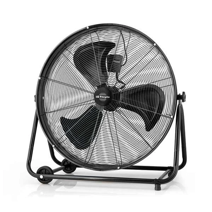 Orbegozo PWT 3061 Ventilador Industrial con Aspas de 60cm y 3 Velocidades - Base Estable - Rejilla de Proteccion y Ruedas para Transporte - Potencia d 1