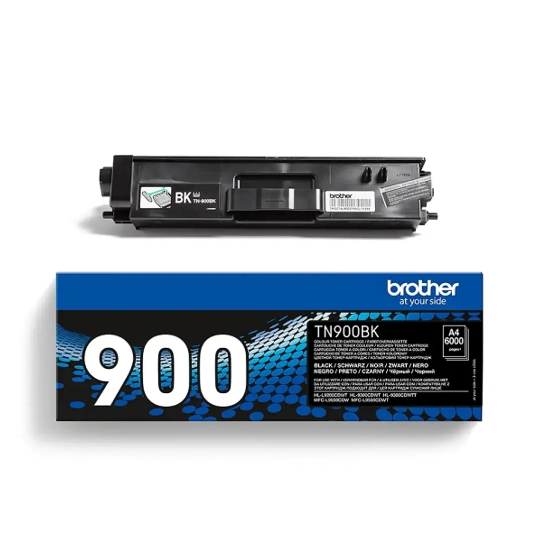 Brother TN900 Negro Cartucho de Toner Original - TN900BK 1
