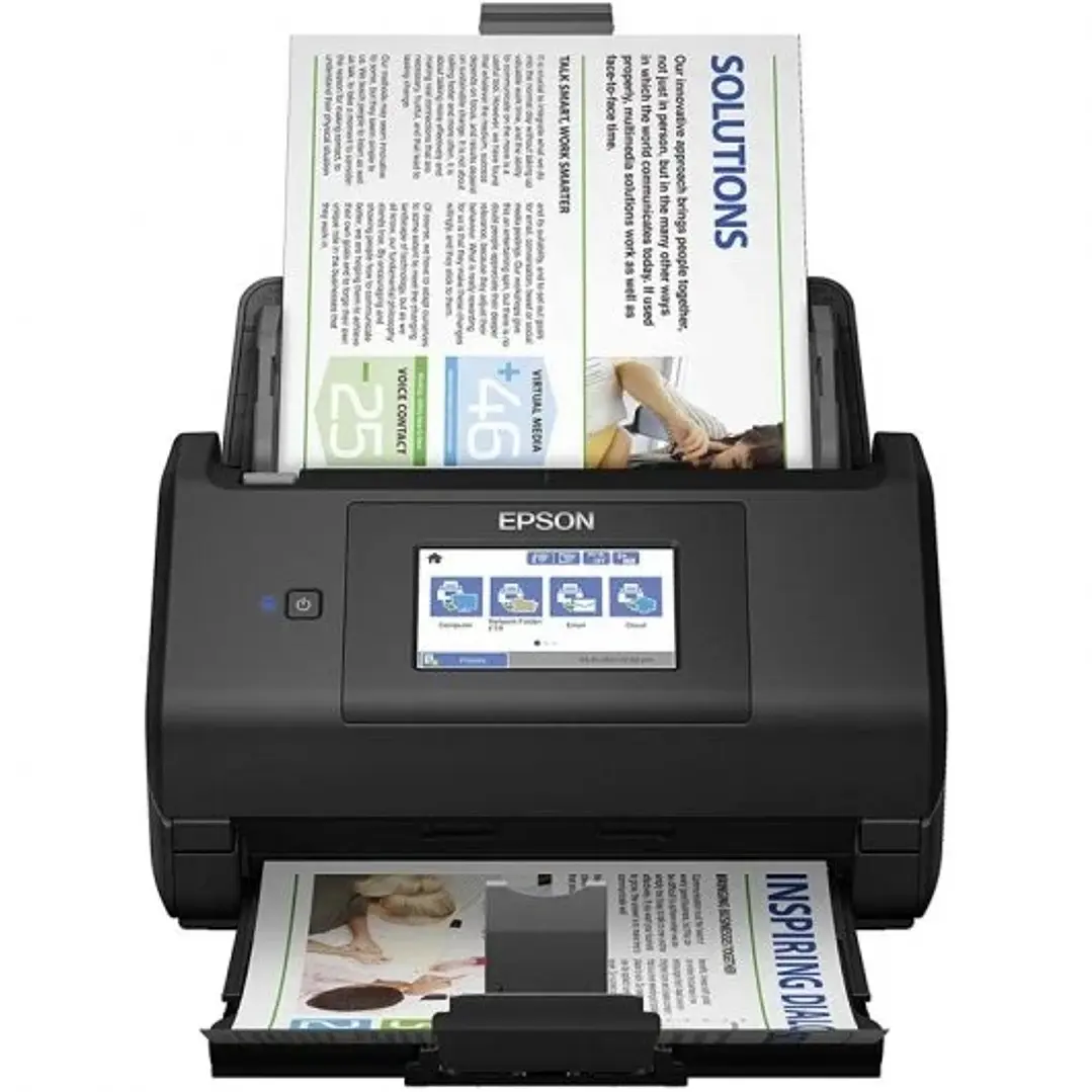 Epson WorkForce ES580W ADF Escaner Documental WiFi Duplex - 35ppm - 600dpi - Pantalla LCD - Alimentador Automatico 1
