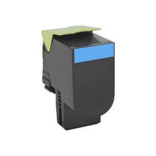 Lexmark CX410/CX510 Cyan Cartucho de Toner Original - 80C2HC0/80C2HCE/802HC