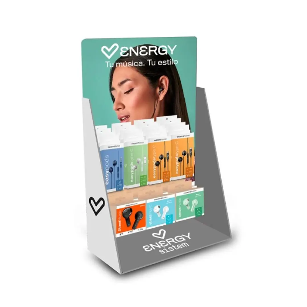 Energy Sistem Pack Auriculares y Altavoces + Expositor - StreetMusic, EasyPods, Pocket Radio y StreetPlay 1