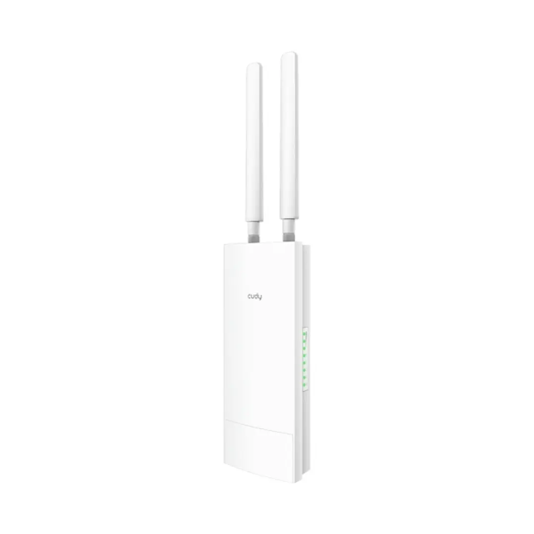 Cudy Router Gigabit WiFi 4G LTE AC1200 para Exterior - Velocidad hasta 1000Mbps - 1 Puerto - 2 Antenas 4G Desmontables - Resistencia al Agua IP65 - Ad 1