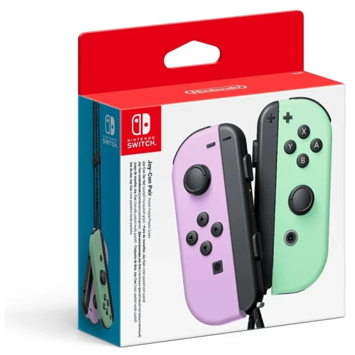 Nintendo Joy-Con Set 2 Mandos Joy-Con Inalambricos Izquierda/Derecha - Color Morado y Verde 1