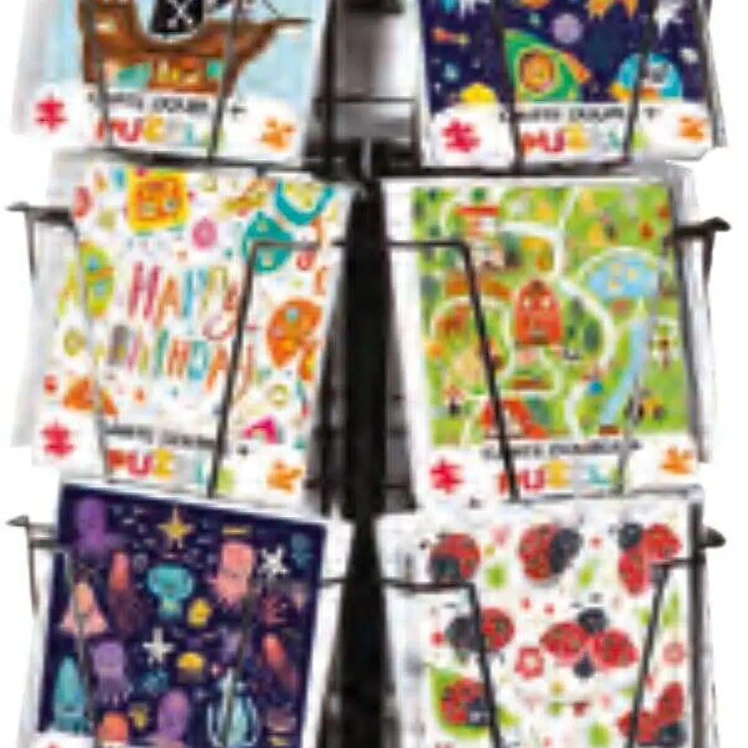 Pictura Expositor Puzzle - 15.5x15.5cm - 35 Compartimentos - Capacidad para 210 Tarjetas - Impresas en Papel con Certificacion FSC 1