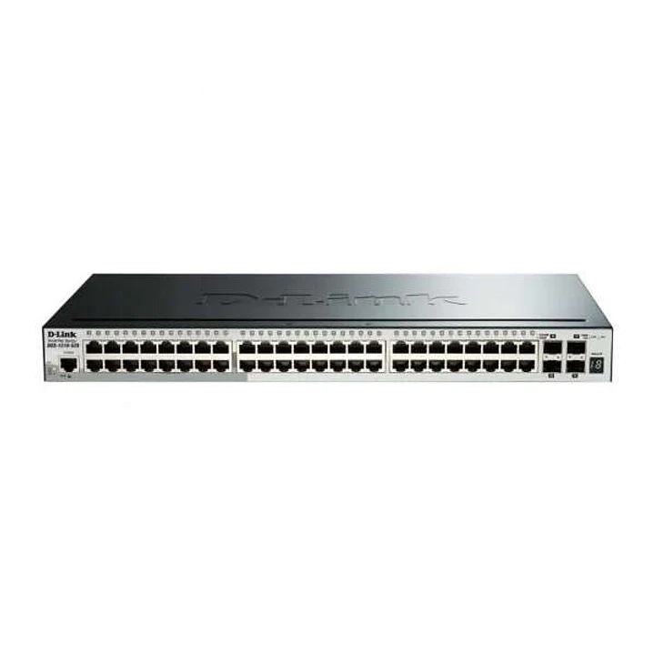 D-Link Switch Semigestionable 48 Puertos Gigabit + 2 Puertos Giga Combo + 4 Puertos 10G SFP+ 1