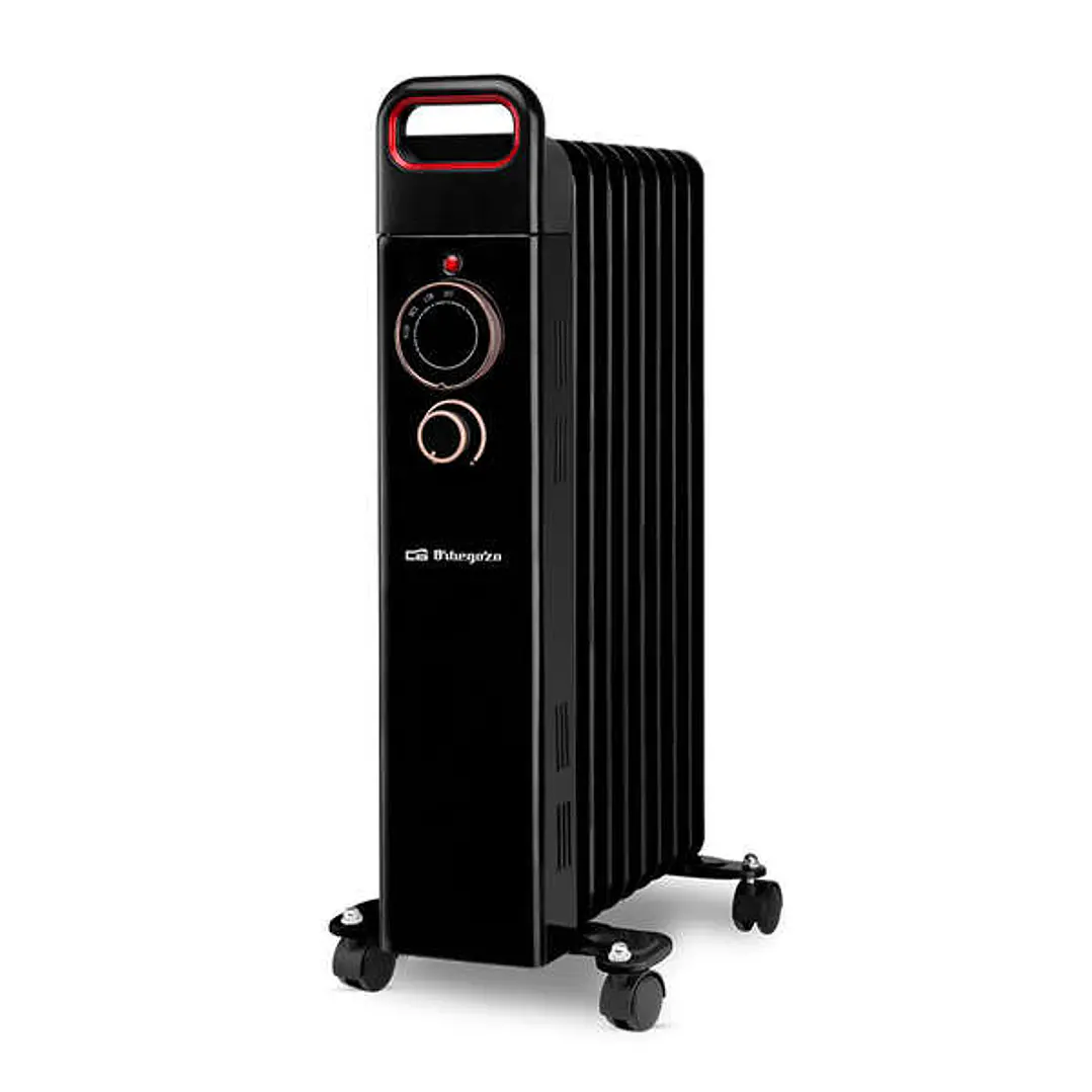 Orbegozo RUN 2000 Radiador de Aceite Eficiente - Potente y Seguro - Inercia Termica - Facil Manejo - Proteccion contra Sobrecalentamiento y Antivuelco 1