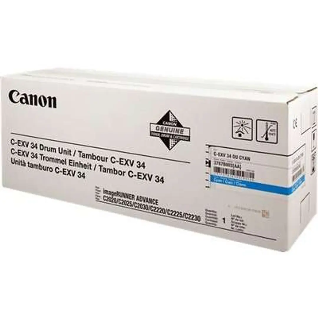 Canon CEXV34 Cyan Tambor de Imagen Original - 3787B003 (Drum) 1