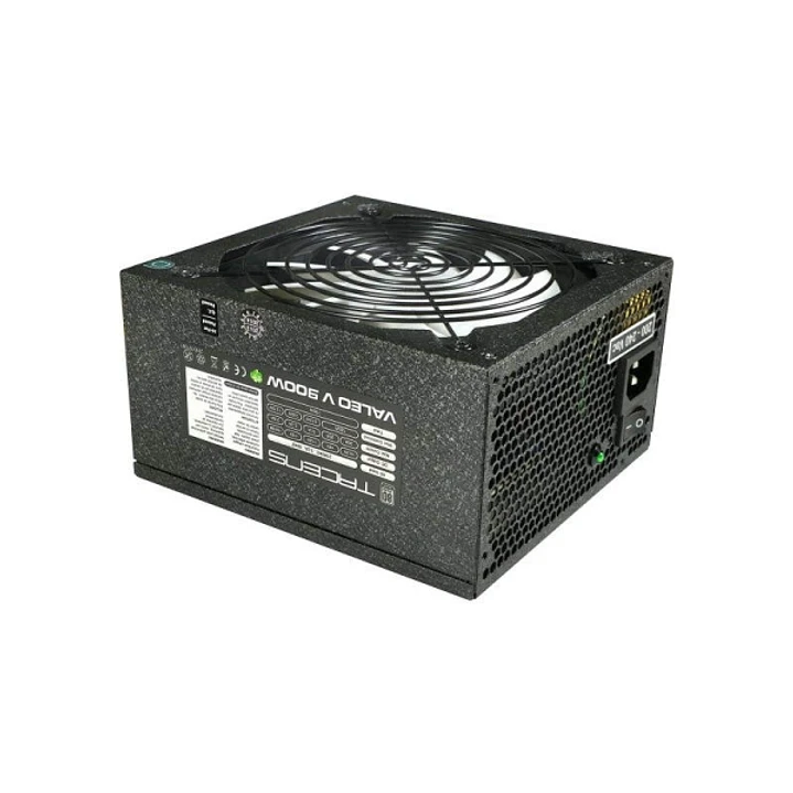 Tacens Valeo V 900M Fuente de Alimentacion 900W ATX - PFC Activo - Ventilador 140mm de 12dB - 80 Plus Silver - Cableado Modular - 158x150x86mm - Color 1