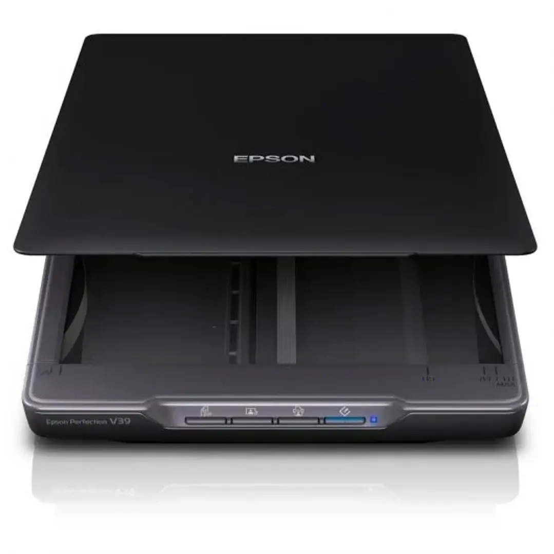 Epson Perfection V39II Escaner Fotografico y de Documentos 4800ppp - Alimentacion y Conectividad por USB - Fabricado con un 30% de Plastico Reciclado 1