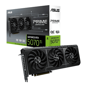Asus GeForce RTX 5070 TI Prime OC Tarjeta Grafica 16GB GDDR7
