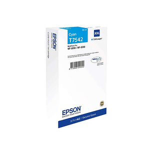 Epson T7542 Cyan Cartucho de Tinta Original - C13T754240/C13T75424N