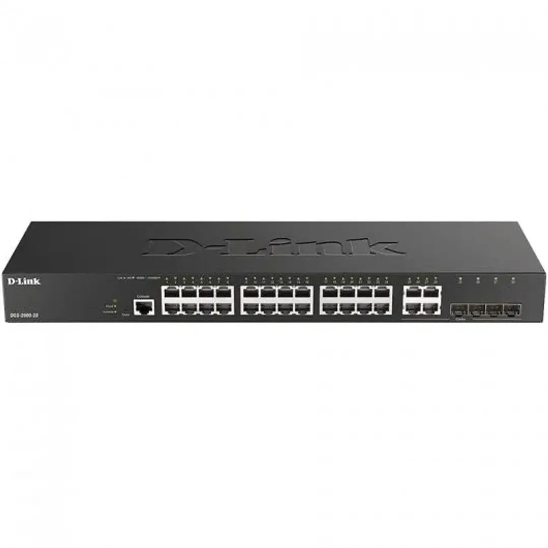 D-Link Switch Gestionado 24 Puertos Gigabit + 4 SFP 1