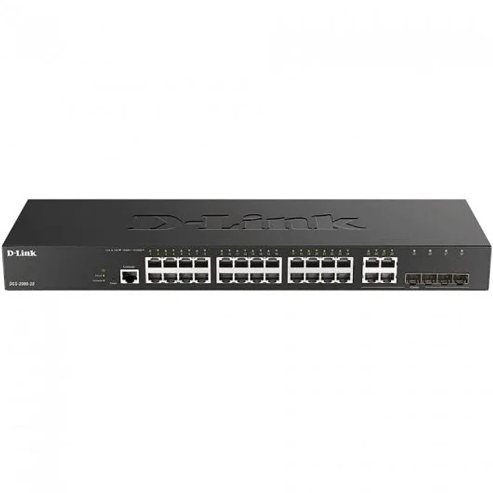 D-Link Switch Gestionado 24 Puertos Gigabit + 4 SFP 1