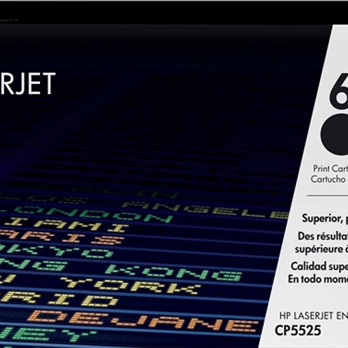 HP CE270A Negro Cartucho de Toner Original - 650A 1