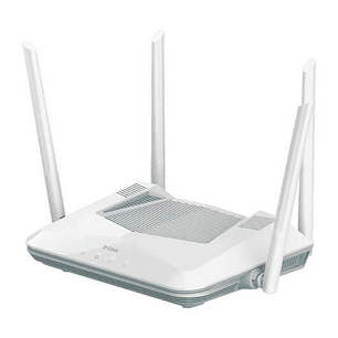 D-Link Eagle Pro AI AX3200 WiFi 6 Smart Router Doble Banda - Hasta 2402Mbps - 4 Puertos LAN 10/100/1000 Mbps y 1 Puerto LAN 10/100/1000 Mbps - 4 Anten