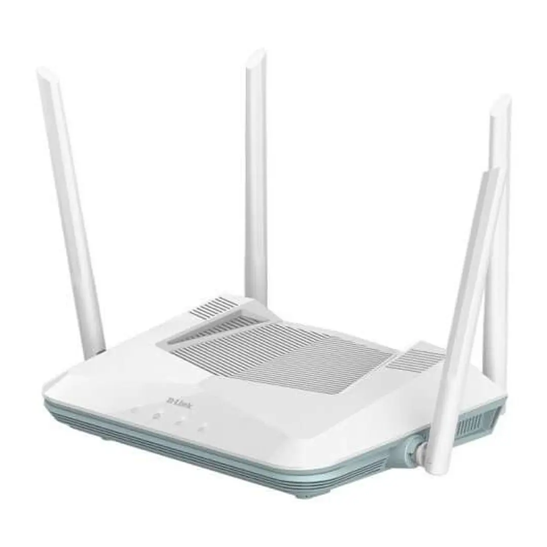 D-Link Eagle Pro AI AX3200 WiFi 6 Smart Router Doble Banda - Hasta 2402Mbps - 4 Puertos LAN 10/100/1000 Mbps y 1 Puerto LAN 10/100/1000 Mbps - 4 Anten 1