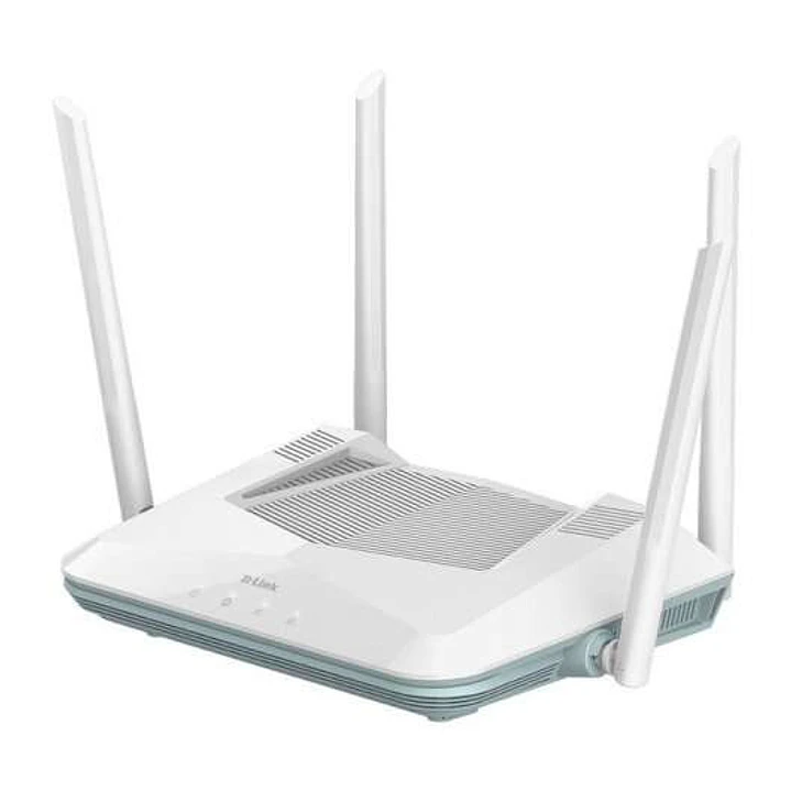D-Link Eagle Pro AI AX3200 WiFi 6 Smart Router Doble Banda - Hasta 2402Mbps - 4 Puertos LAN 10/100/1000 Mbps y 1 Puerto LAN 10/100/1000 Mbps - 4 Anten 1
