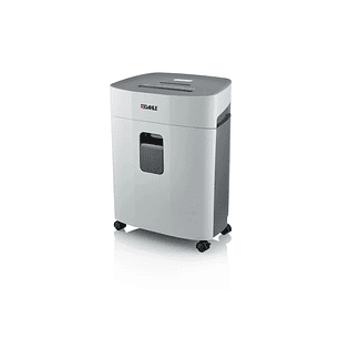 Dahle PaperSAFE 420 Destructora de Papel Manual Corte en Particulas Microcorte P-5 - Destruye hasta 10 Hojas - Papelera de 25L - Con Ruedas - Apta par