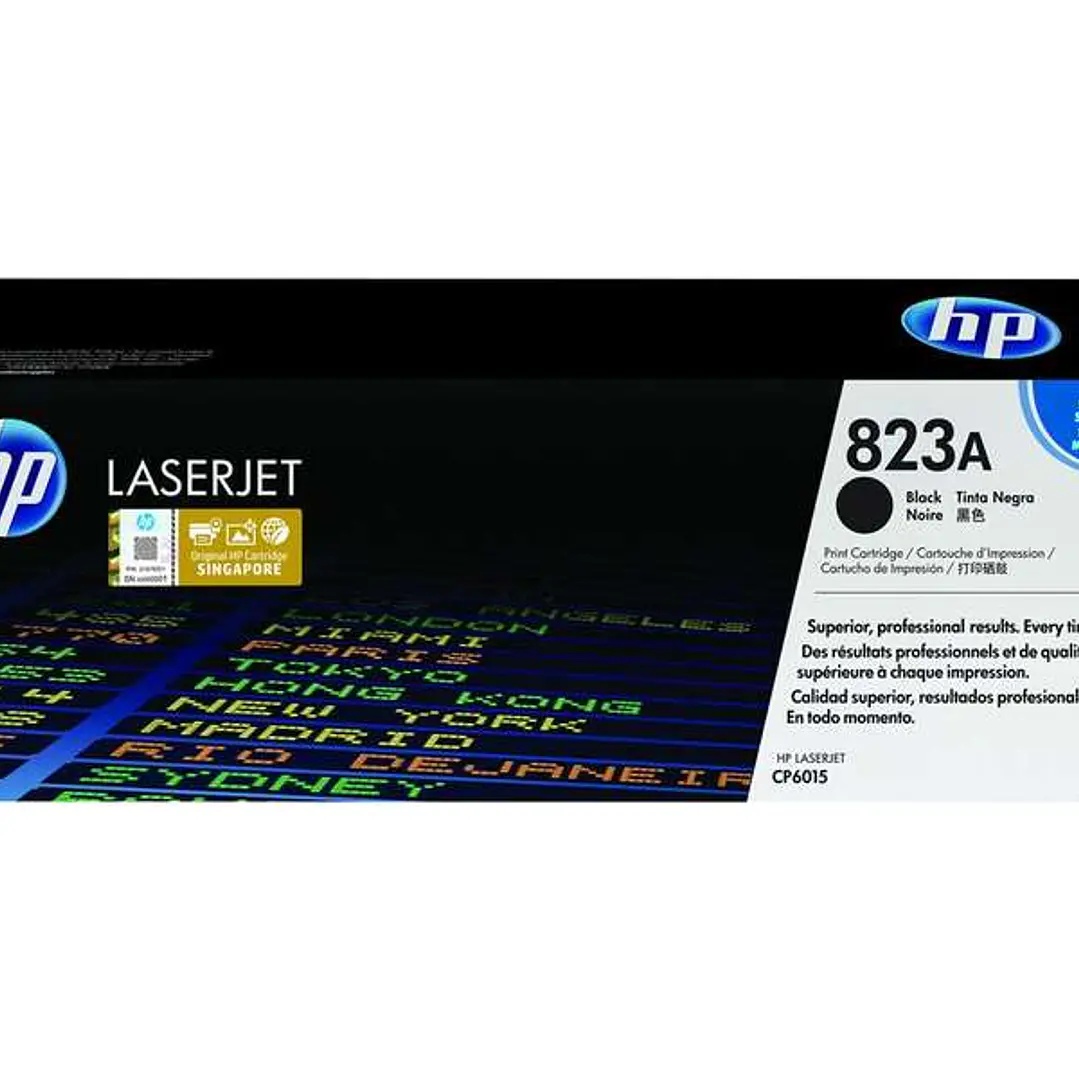 HP CB380A Negro Cartucho de Toner Original - 823A 1