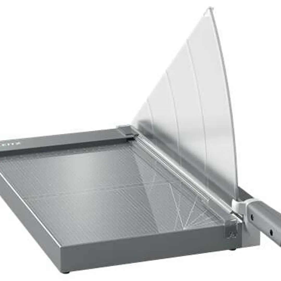 Leitz Precision Office Pro A4+ Guillotina de papel - Recorta hasta 25 Hojas - Formato A4 - Corte Acero Rectificado de Precision 1