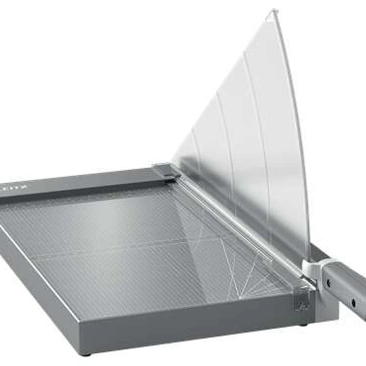 Leitz Precision Office Pro A4+ Guillotina de papel - Recorta hasta 25 Hojas - Formato A4 - Corte Acero Rectificado de Precision 1