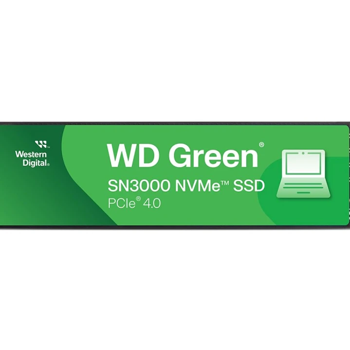 WD Green SN3000 Disco Duro Sólida 500 GB - PCIe 4.0 x4 (NVMe) 1