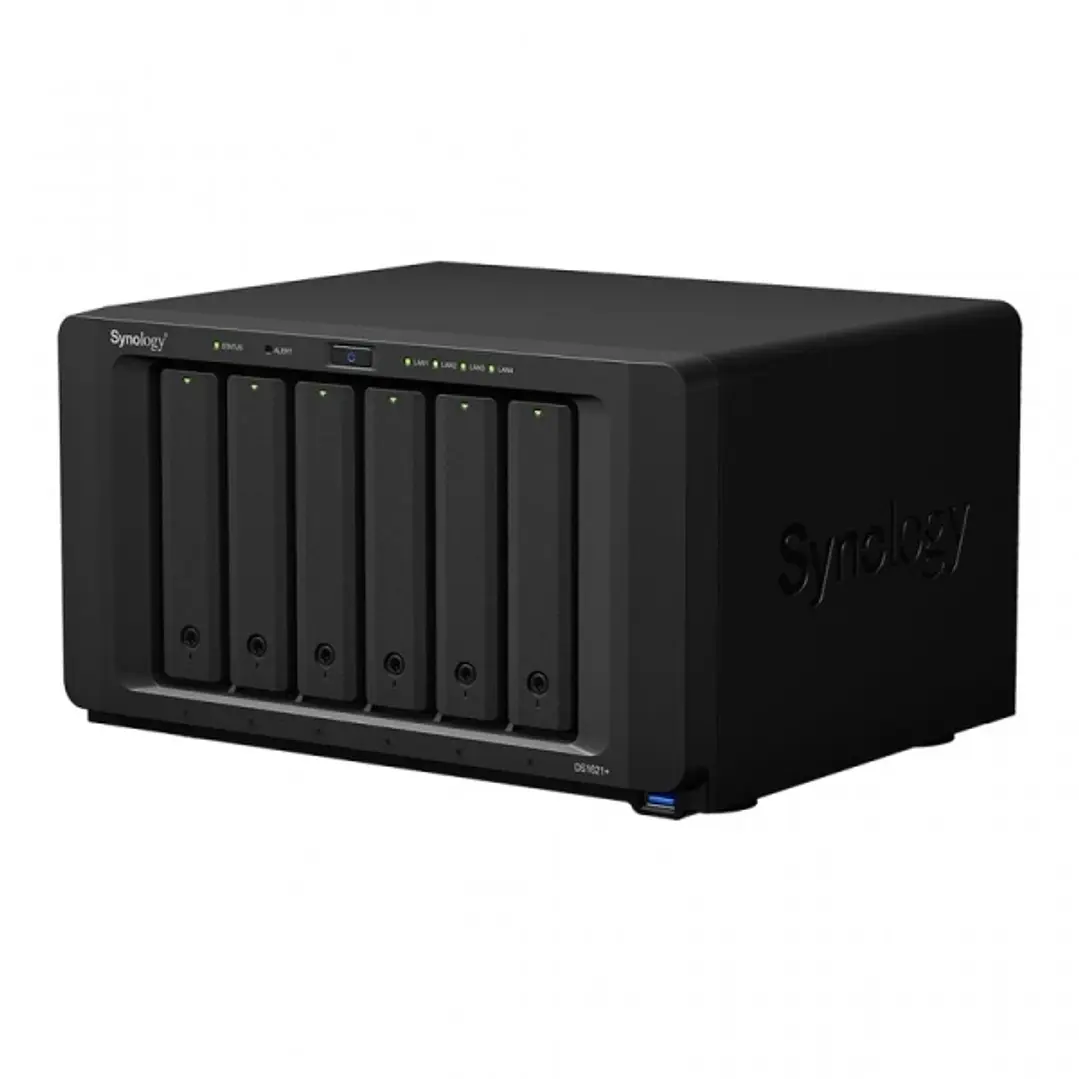 Synology DiskStation DS1621+ - Hasta 108TB - Procesador AMD 1