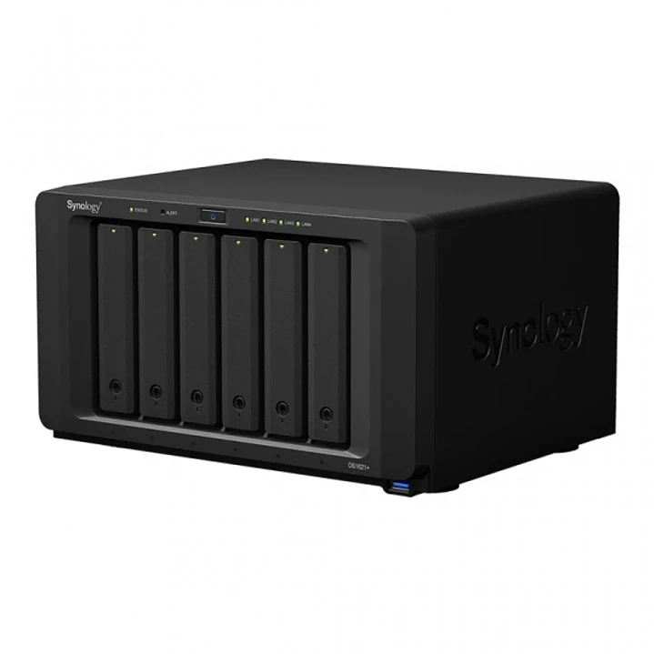 Synology DiskStation DS1621+ - Hasta 108TB - Procesador AMD 1
