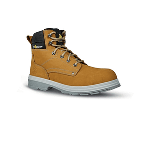 Upower Taxi L Botines de Seguridad - Talla 44 - Empeine Nubuck Hidrofugo, Puntal Composite, Antiperforacion Acero Inoxidable, Suela Antideslizante, Pr