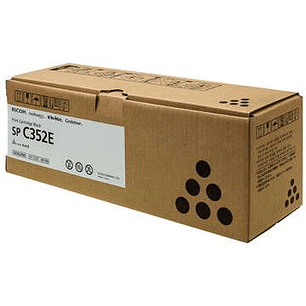Ricoh SP C352E Negro Cartucho de Toner Original - 407383/408215/SP C352E