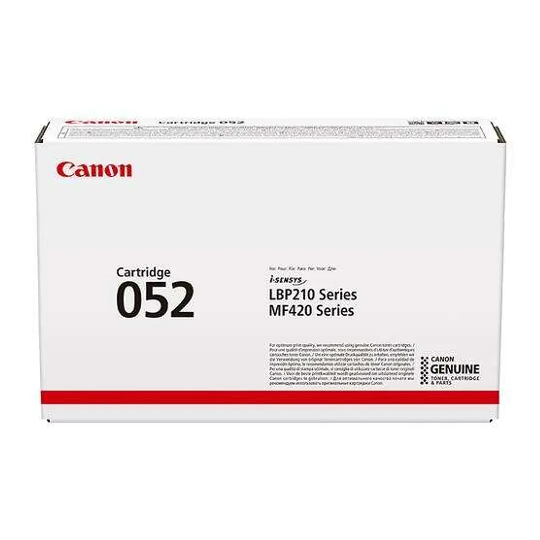 Canon 052 Negro Cartucho de Toner Original - 2199C002 1