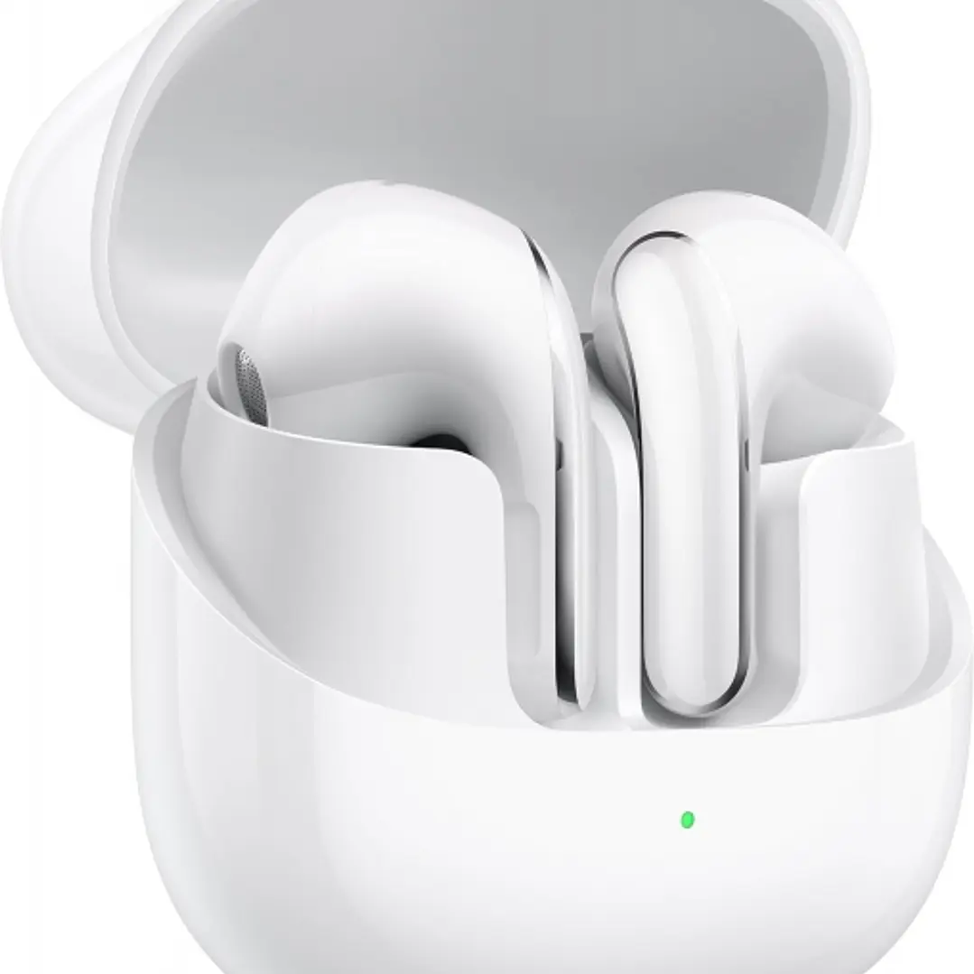 Xiaomi Buds 5 Auriculares Bluetooth 5.4 TWS - Microfono Integrado - Autonomia hasta 6h - Cancelacion Activa de Ruido - Control Tactil - Color Blanco 1