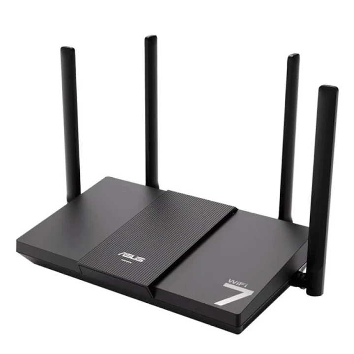 Asus RT-BE50 Router WiFi 7 Dual Band BE3600 AiMesh OFDMA - Velocidad hasta 2882Mbps en 5GHz - 4 Puertos - 4 Antenas - Color Negro 1