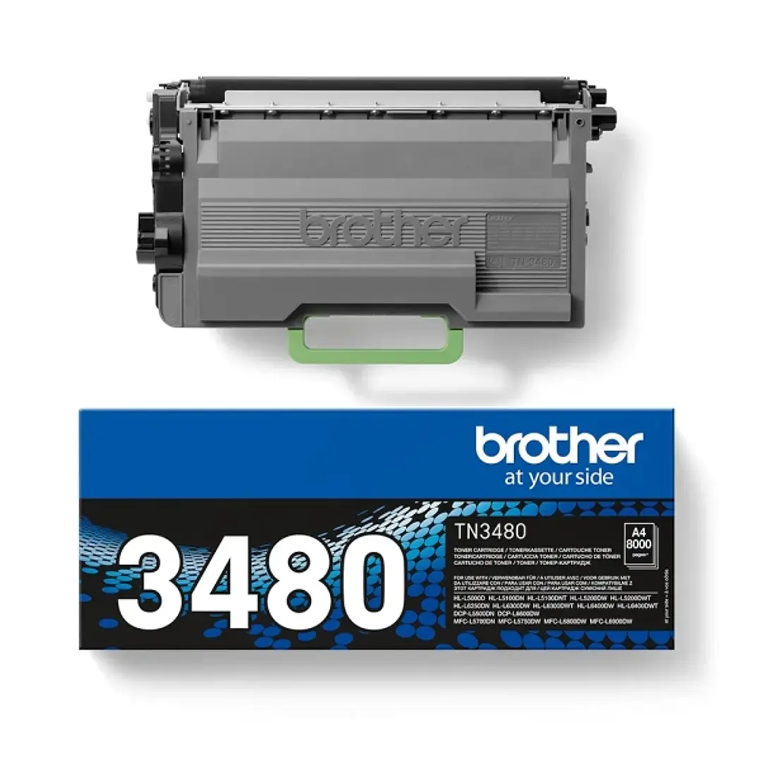 Brother TN3480 Negro Cartucho de Toner Original 1
