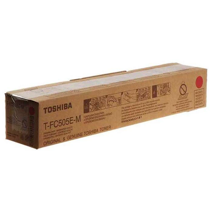 Toshiba T-FC505EM Magenta Cartucho de Toner Original - 6AJ00000292 1