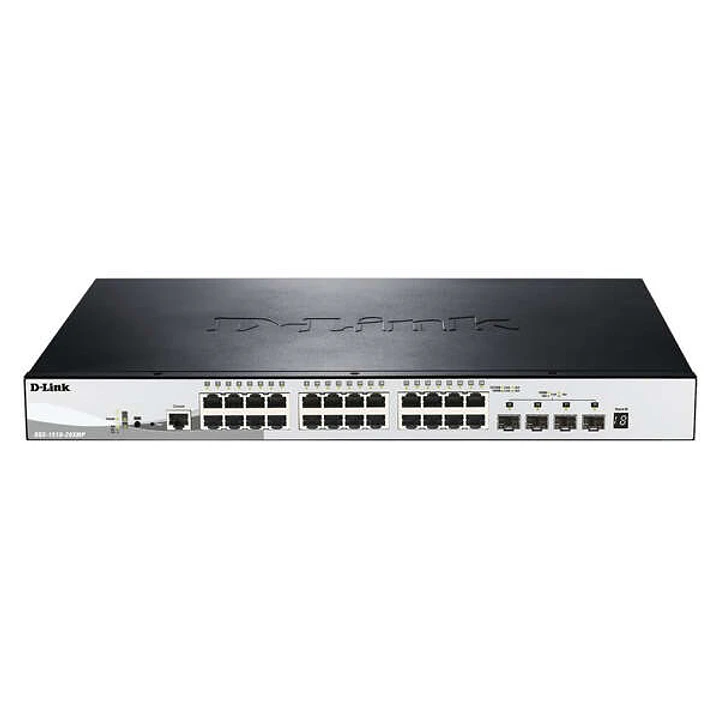 D-Link Switch Semigestionado 24 Puertos Gigabit PoE + 4 SFP+ 1