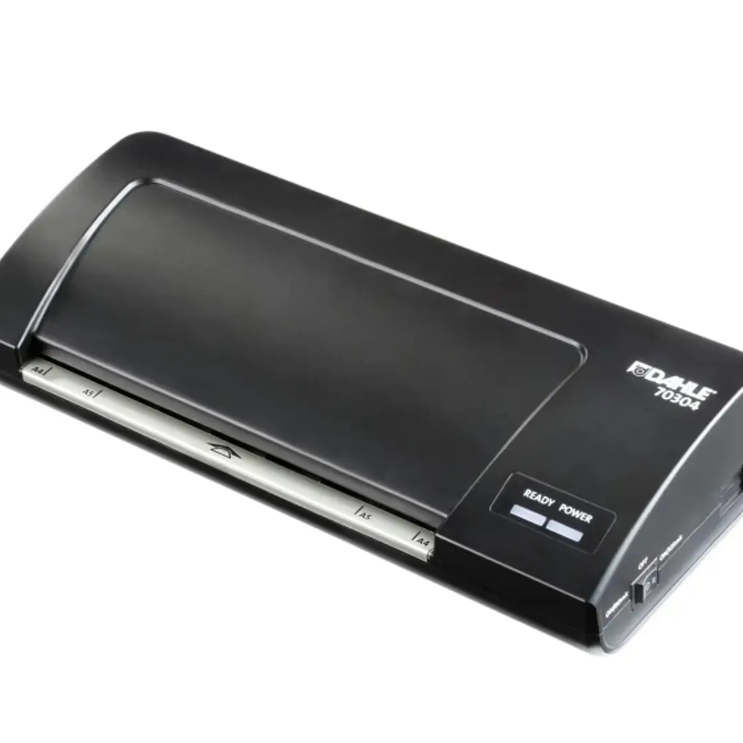 Dahle 70304 Plastificadora A4 - Calidad Fotografica - Calentamiento en 30seg - Velocidad de 500mm/min - Espesor a Plastificar Max. 0,5mm 1