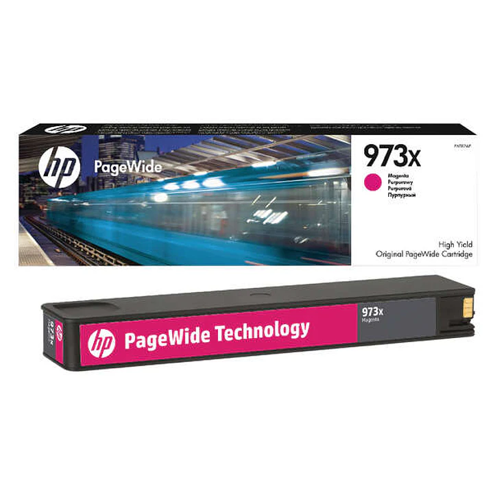 HP 973X Magenta Cartucho de Tinta Original - F6T82AE 1