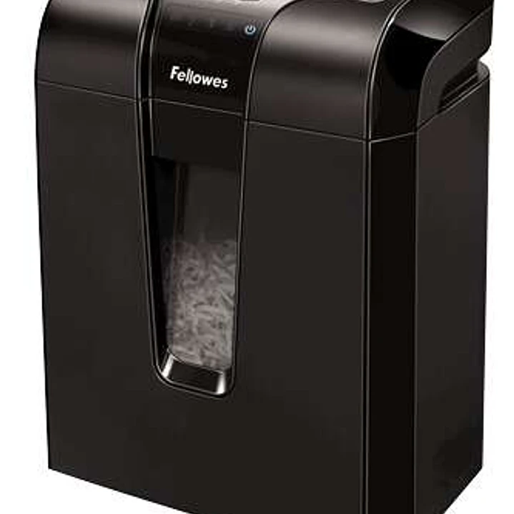 Fellowes 63Cb Destructora de Papel Manual Corte en Particulas P-3 - Destruye hasta 10 Hojas a la Vez - Capacidad de la Papelera 19L - Color Negro 1