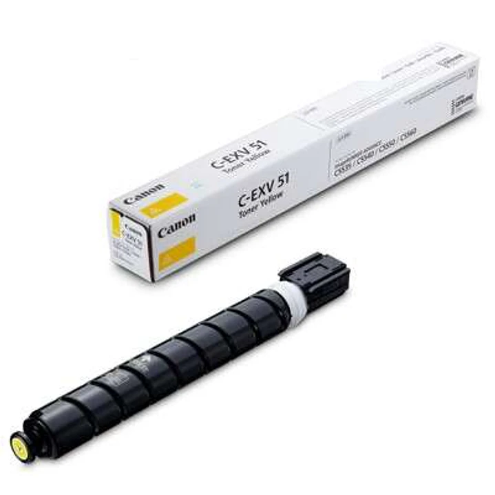 Canon CEXV51 Amarillo Cartucho de Toner Original - 0484C002 1