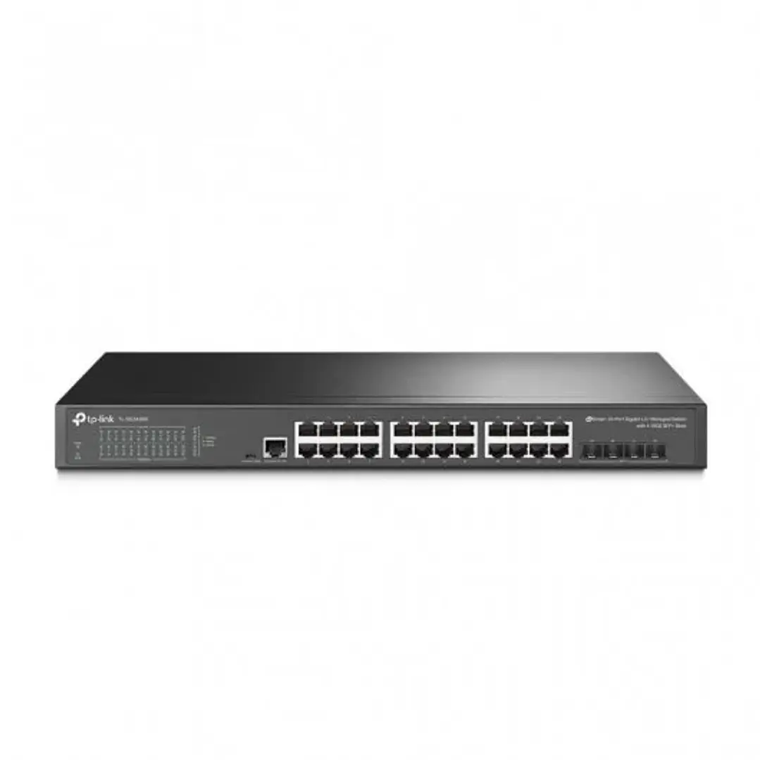 TP-Link Switch Gestionado L2 24 Puertos Gigabit + 4 SFP 1
