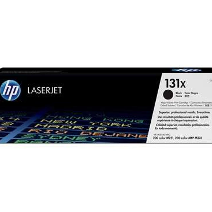 HP CF210X Negro Cartucho de Toner Original - 131X 1