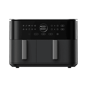 Xiaomi Dual Zone Air Fryer Freidora de Aire 10L Doble Zona 3.5L + 6.5L - Potencia 2700W con Tecnologia de Circulacion 360° - Temperatura 40–230°C - Fu