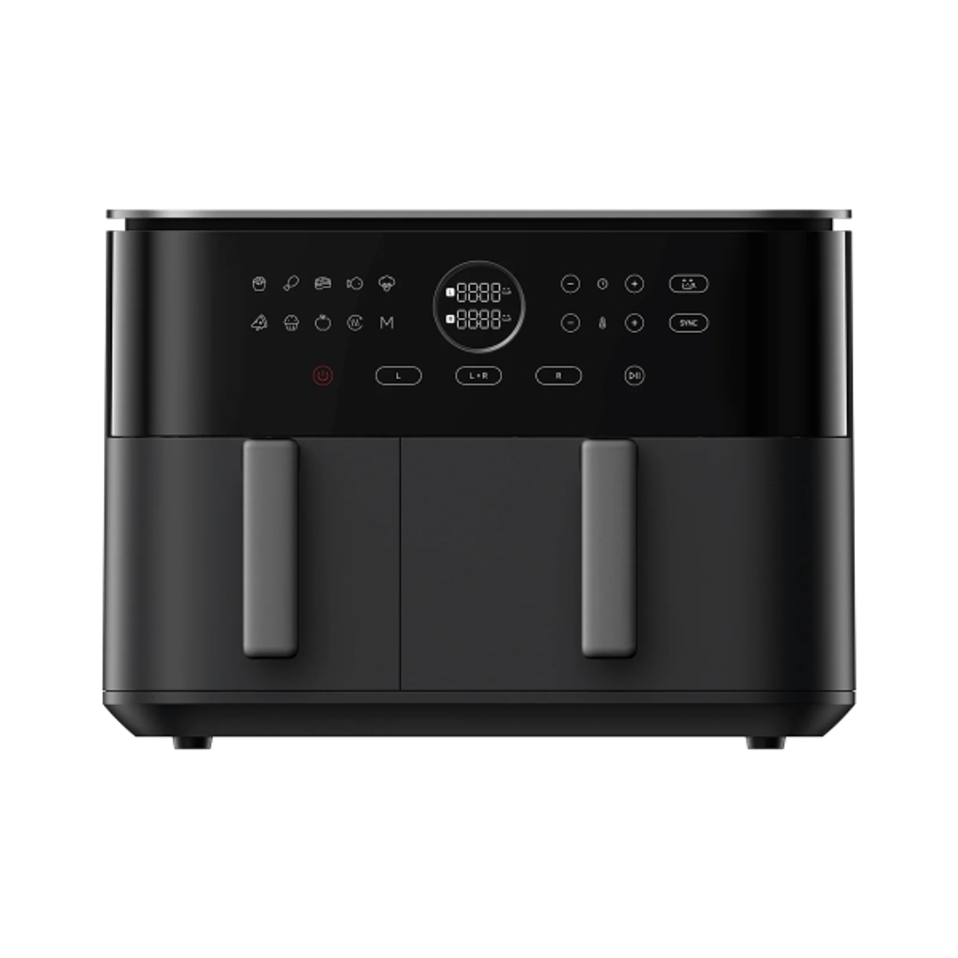 Xiaomi Dual Zone Air Fryer Freidora de Aire 10L Doble Zona 3.5L + 6.5L - Potencia 2700W con Tecnologia de Circulacion 360° - Temperatura 40–230°C - Fu 1