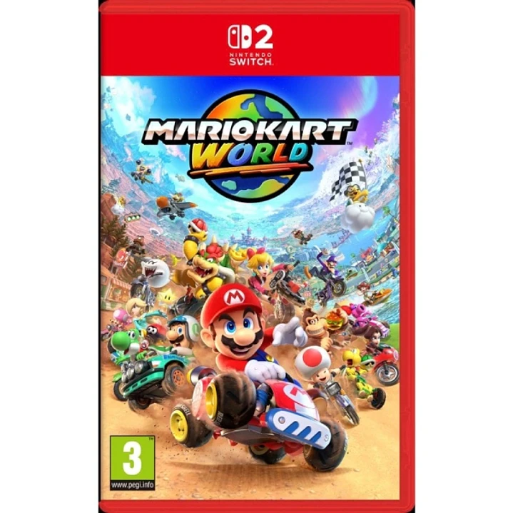 Nintendo Videojuego Mario Kart World para Consola Nintendo Switch 2 - Genero Carreras/Multijugador - PEGI 3 1