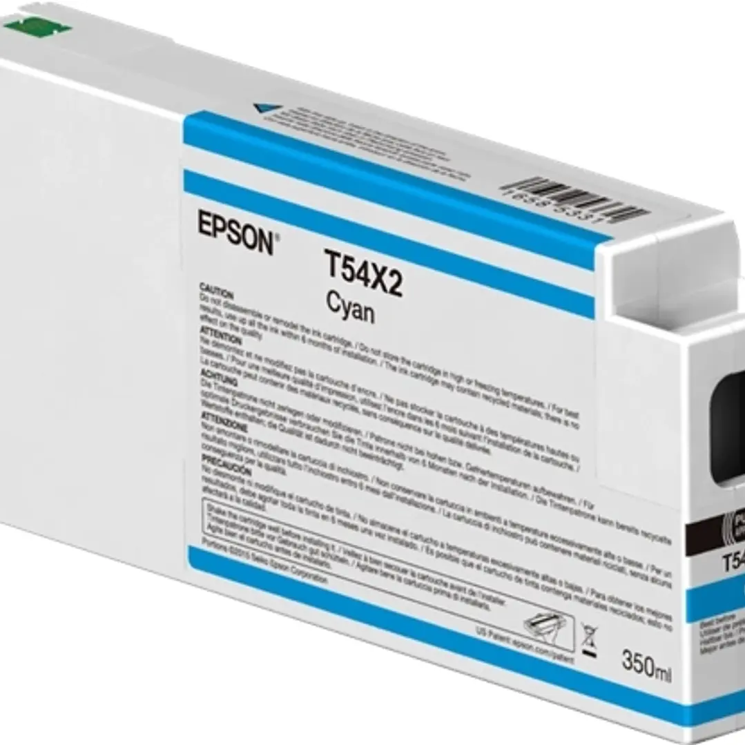 Epson T54X2 Cyan Cartucho de Tinta Original - C13T54X200 1