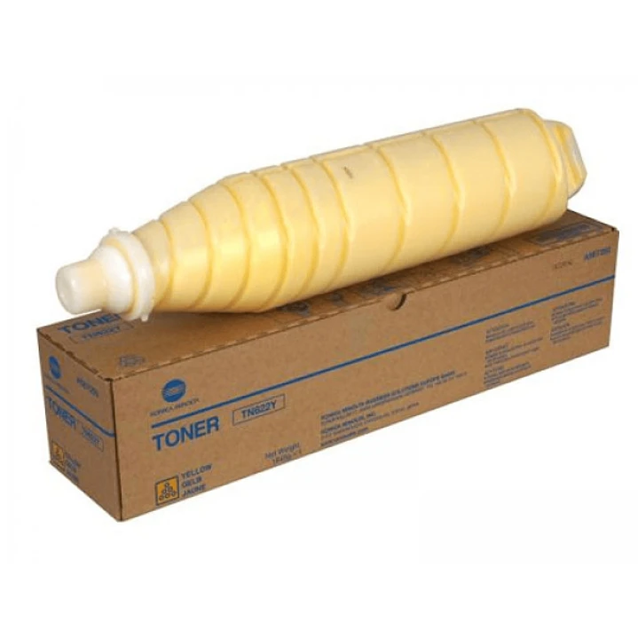 Konica Minolta TN622Y Amarillo Cartucho de Toner Original - A5E7250 1