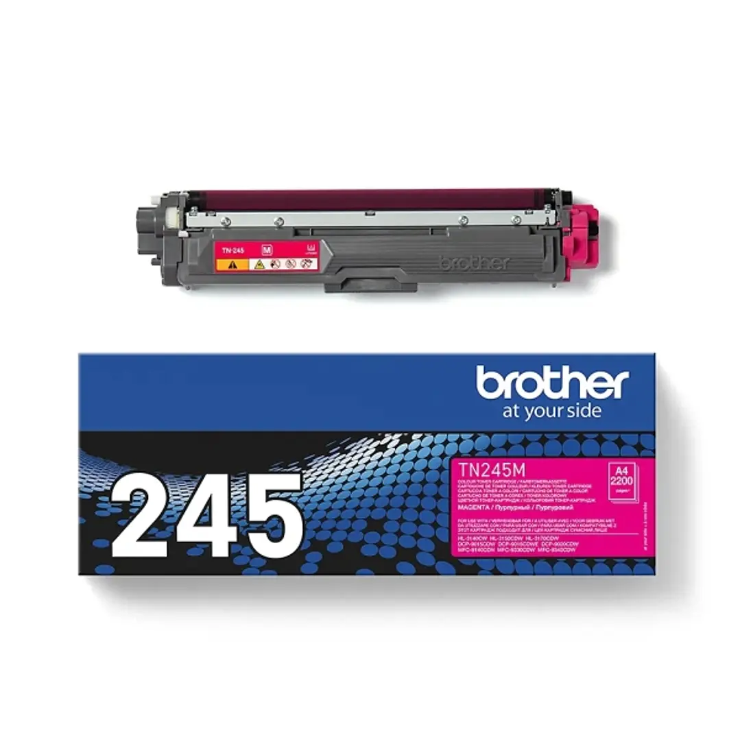 Brother TN245 Magenta Cartucho de Toner Original - TN245M 1